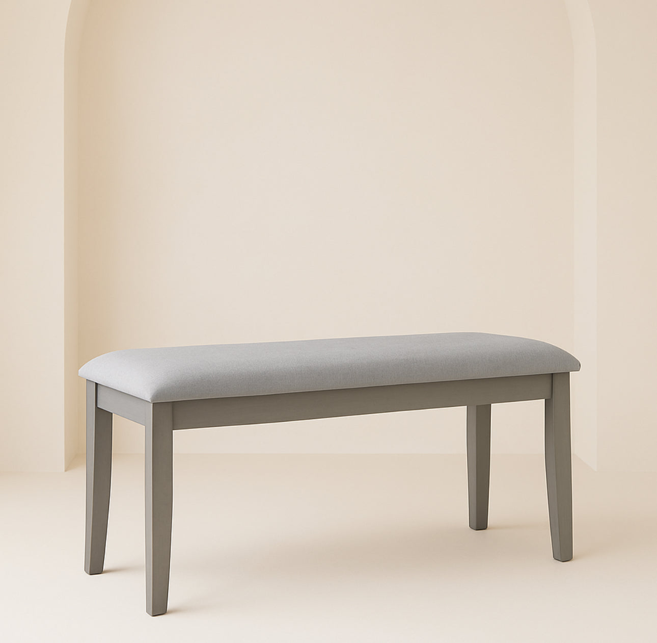 Modern Gray Dinning Set (6-piece)