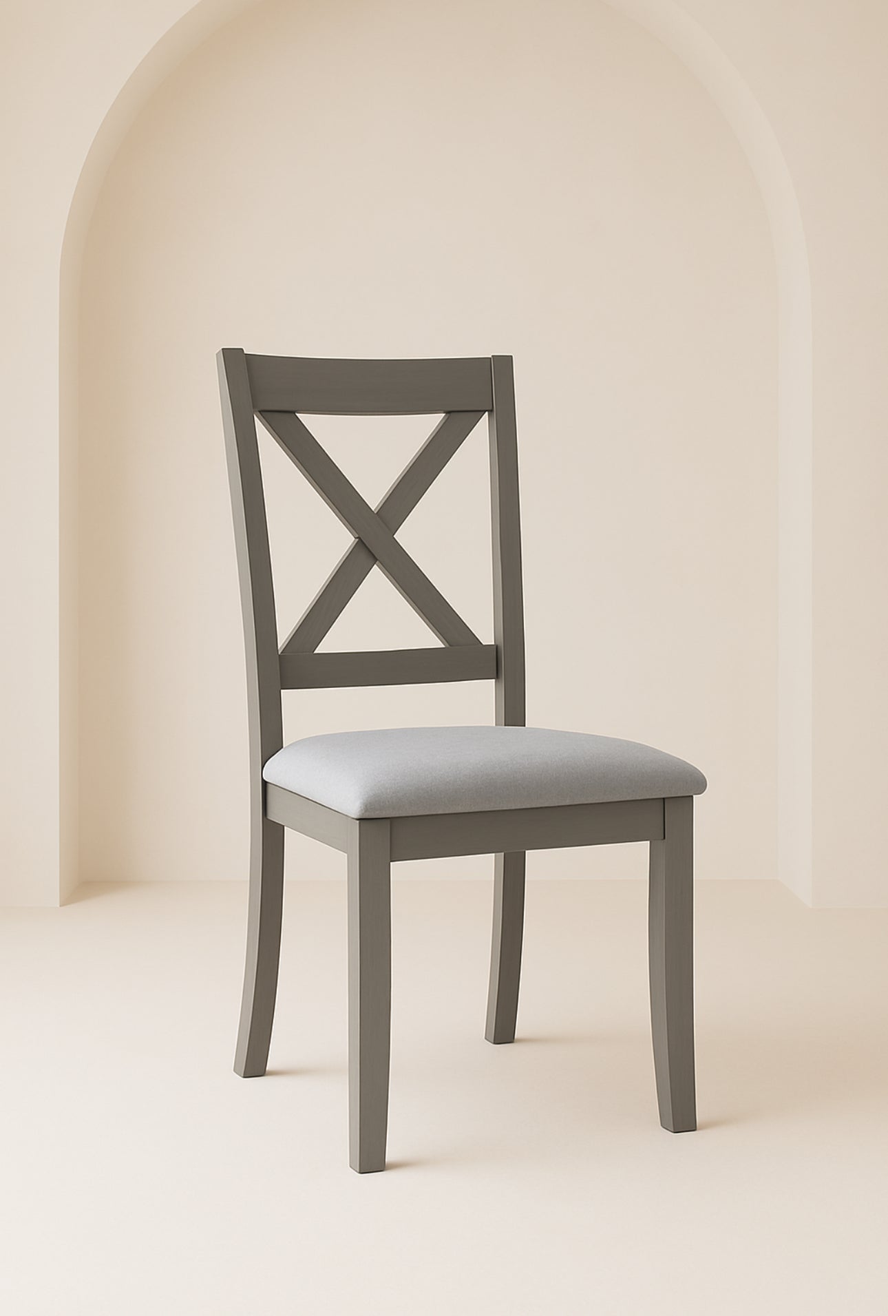 Modern Gray Dinning Set (6-piece)